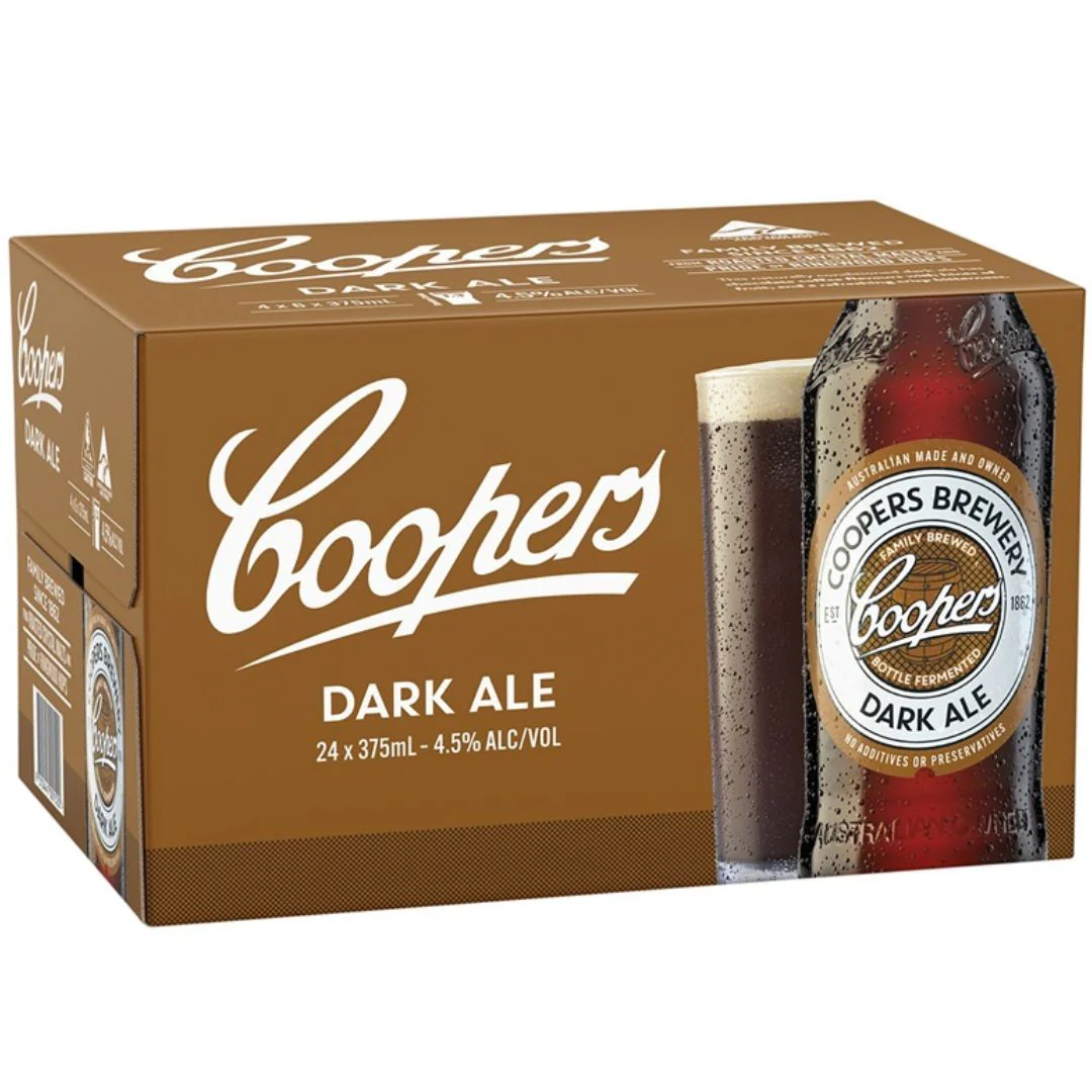 Coopers Dark Ale Btl 375ml - Image 2
